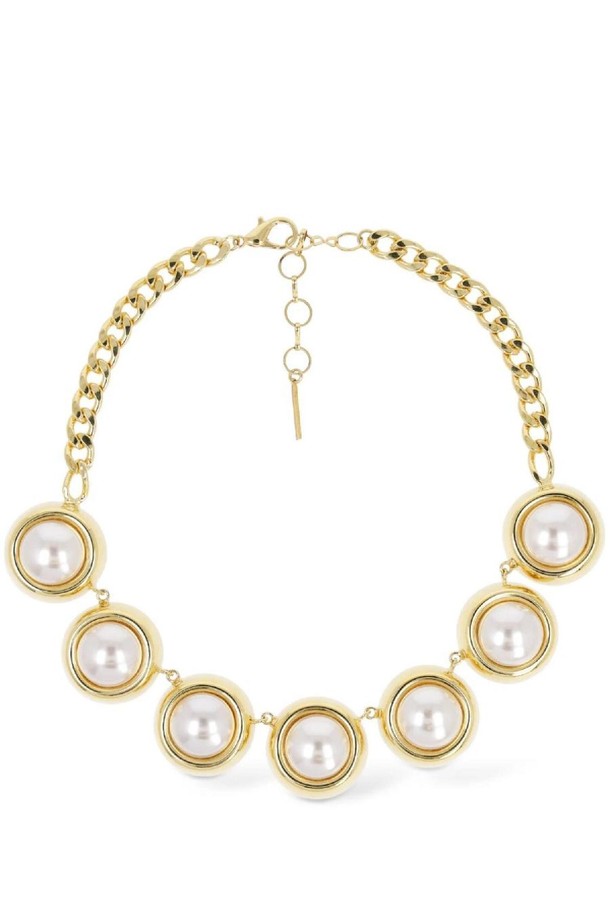 ALESSANDRA RICH - 목걸이 - 알렉산드라리치 여성 목걸이 Round pearl necklace NB01