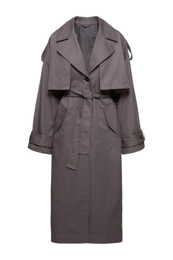 Axel Arigato - 코트 - 악셀아리가토 여성 트렌치코트 Atom cotton trench coat NB01