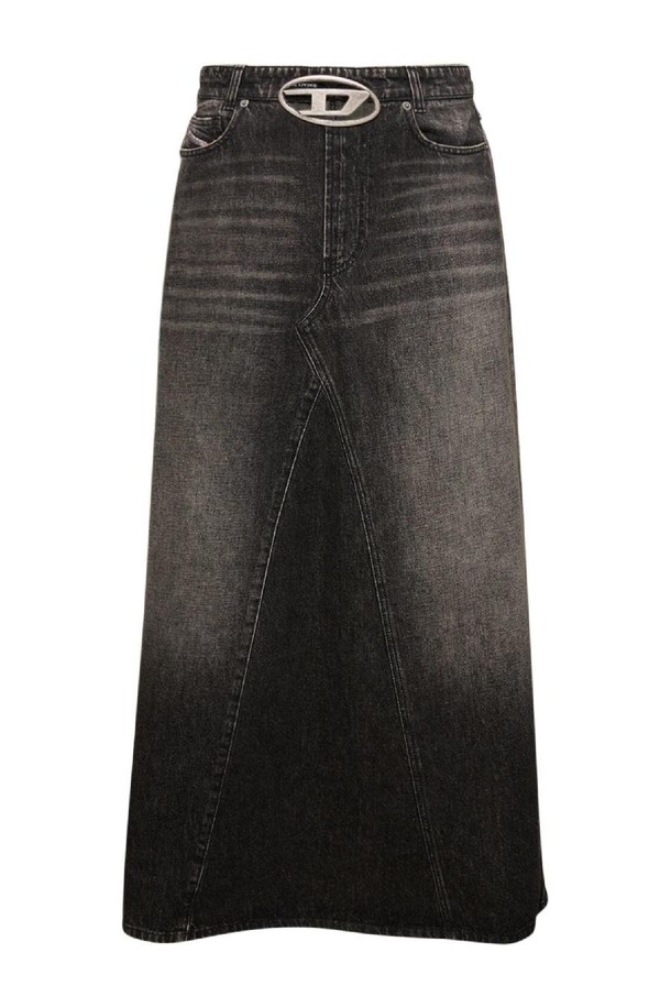 DIESEL - 스커트/팬츠 - 디젤 여성 스커트 De Pago faded denim long skirt NB01