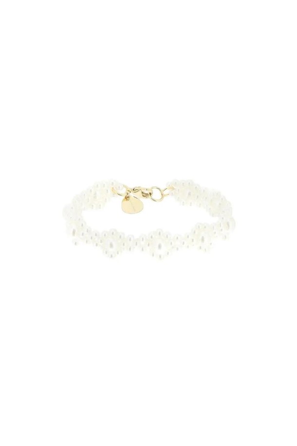 SIMONE ROCHA - 팔찌/발찌/시계 - 시몬 로샤 여성 팔찌 bracelet with daisy shaped beads NB02