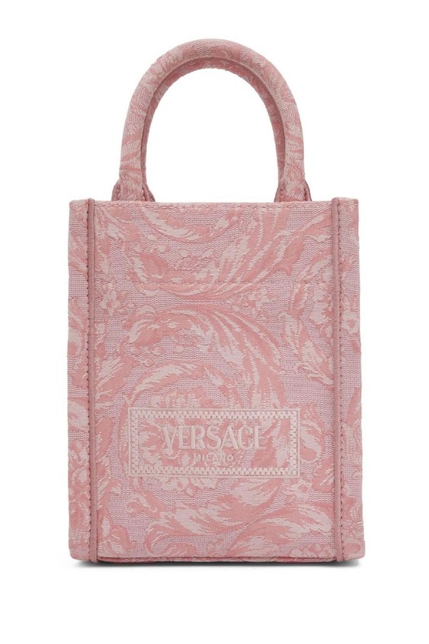 VERSACE - 토트백 - 베르사체 여성 탑핸들백 Mini Barocco jacquard tote bag NB01