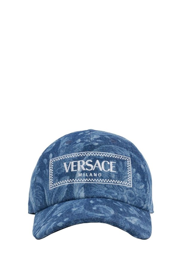 VERSACE - 모자/비니 - 베르사체 여성 모자 Logo jacquard baseball cap NB01