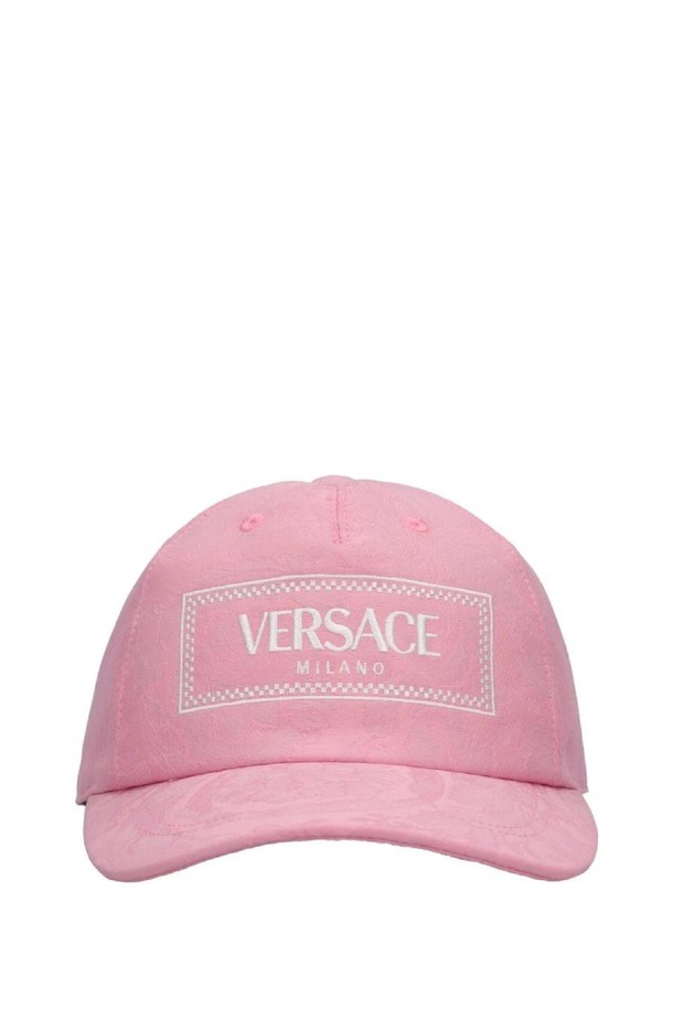 VERSACE - 모자/비니 - 베르사체 여성 모자 Logo jacquard baseball cap NB01