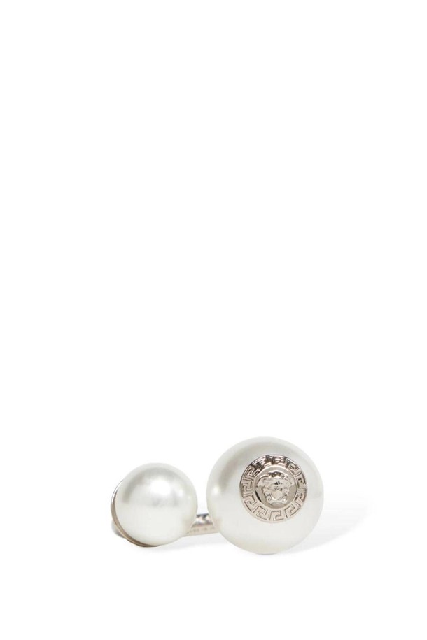 VERSACE - 반지 - 베르사체 여성 반지 Faux pearl ring NB01