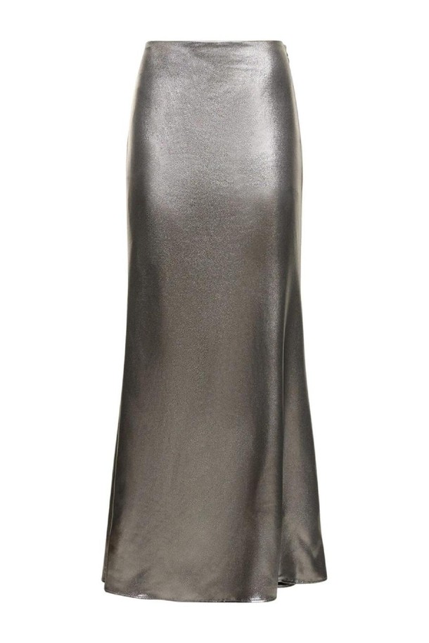 rotate - 스커트/팬츠 - 로테이트 여성 스커트 Metallic draped maxi skirt NB01