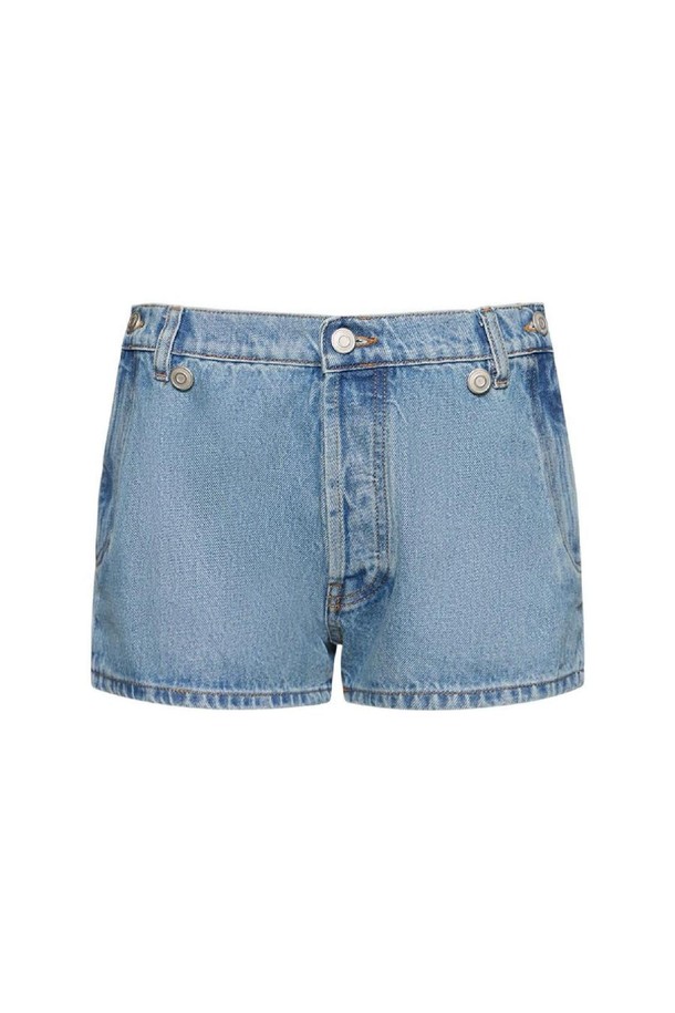 COPERNI - 스커트/팬츠 - 코페르니 여성 숏팬츠 Open hip cotton denim shorts NB01