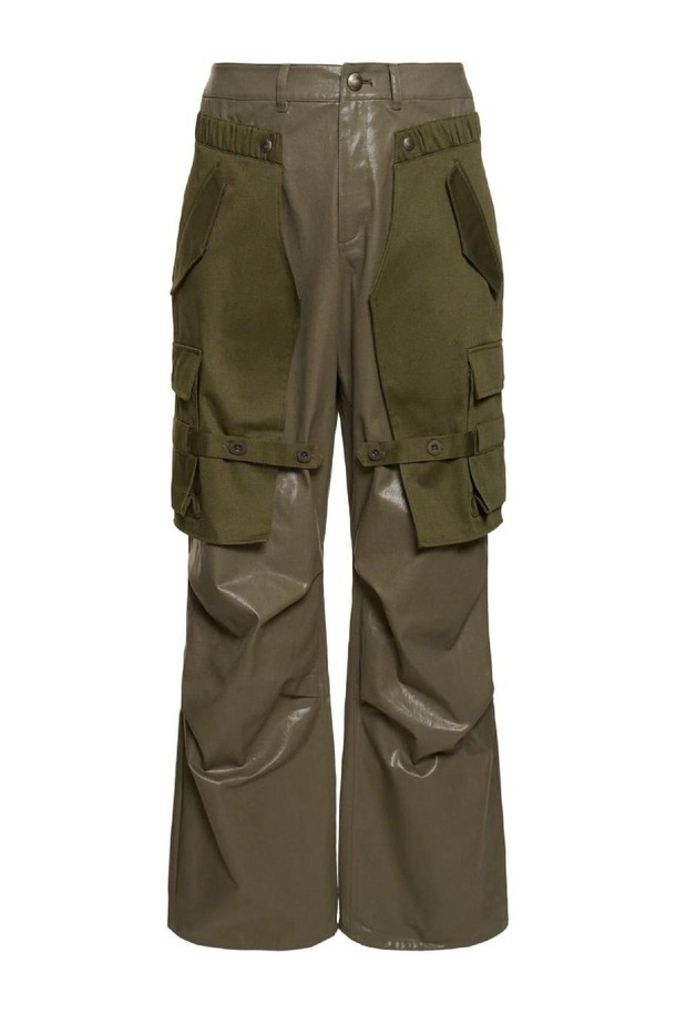 Andersson Bell - 팬츠 - 앤더슨벨 남성 카고 팬츠 Raptor layered cotton cargo pants NB01