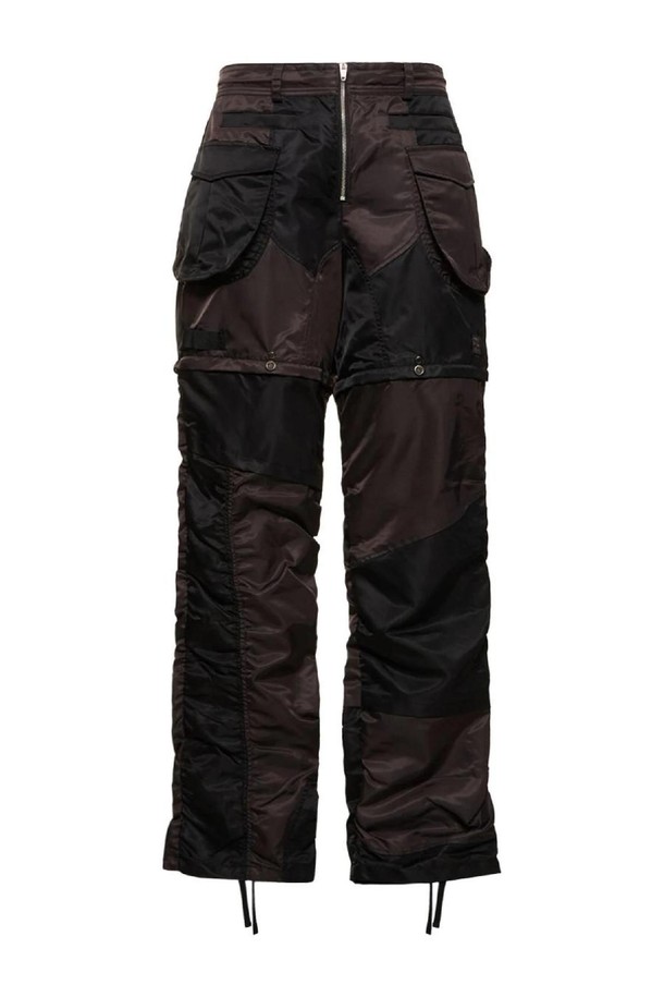 Andersson Bell - 팬츠 - 앤더슨벨 남성 카고 팬츠 Detachable patchwork nylon cargo pants NB01