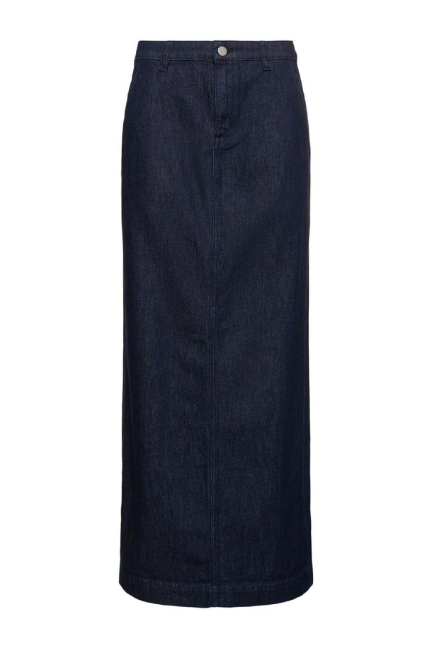 THEORY - 스커트/팬츠 - 띠어리 여성 스커트 Cotton denim maxi skirt NB01