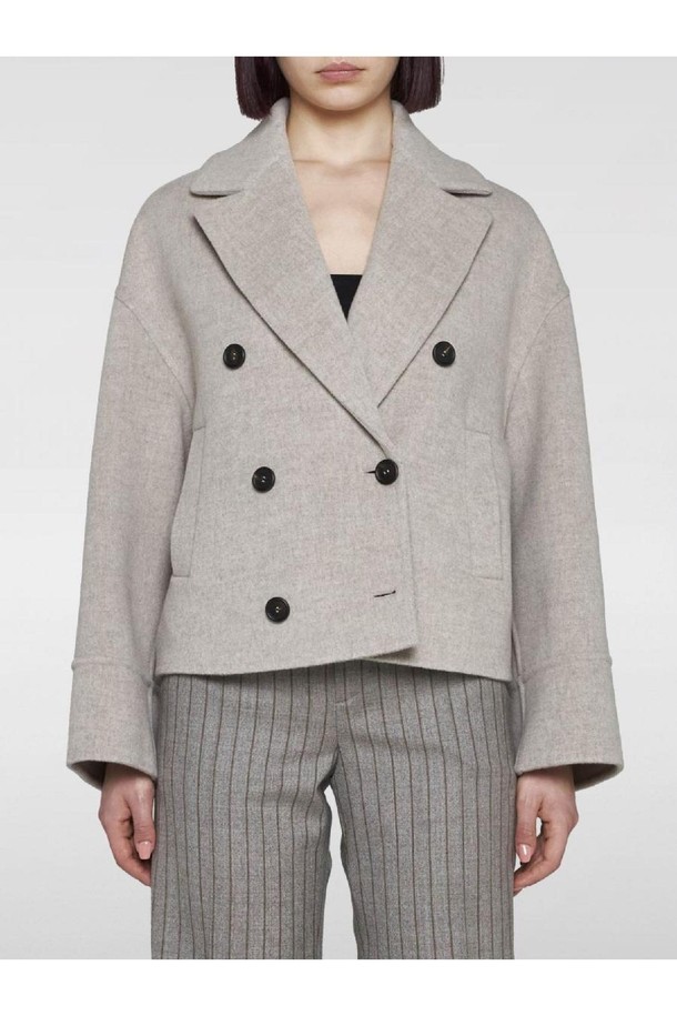 BRUNELLO CUCINELLI - 코트 - 브루넬로 쿠치넬리 여성 코트 Womans Coat Brunello Cucinelli NB03