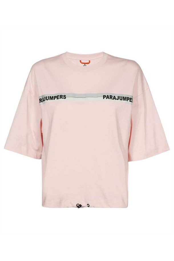 PARAJUMPERS - 반팔티셔츠 - 파라점퍼스 여성 티셔츠 Parajumpers 23S PWTEEXF36 P82 SPAZIO T shirt   Pink NB24