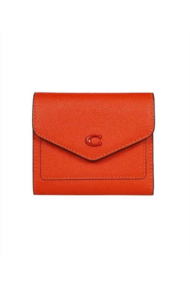 COACH - 중/반지갑 - 코치 여성 지갑 COACH CH808 WYN SMALL Wallet   Orange NB24