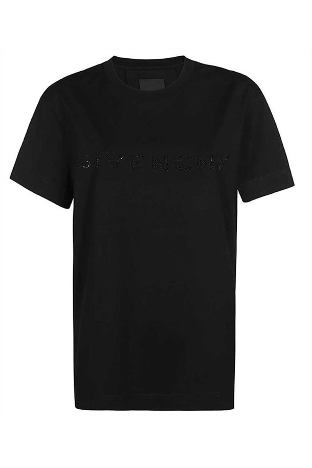 GIVENCHY - 반팔티셔츠 - 지방시 여성 티셔츠 Givenchy BW707Z3YGQ SHORT SLEEVE CLASSIC FIT T shirt   Black NB24