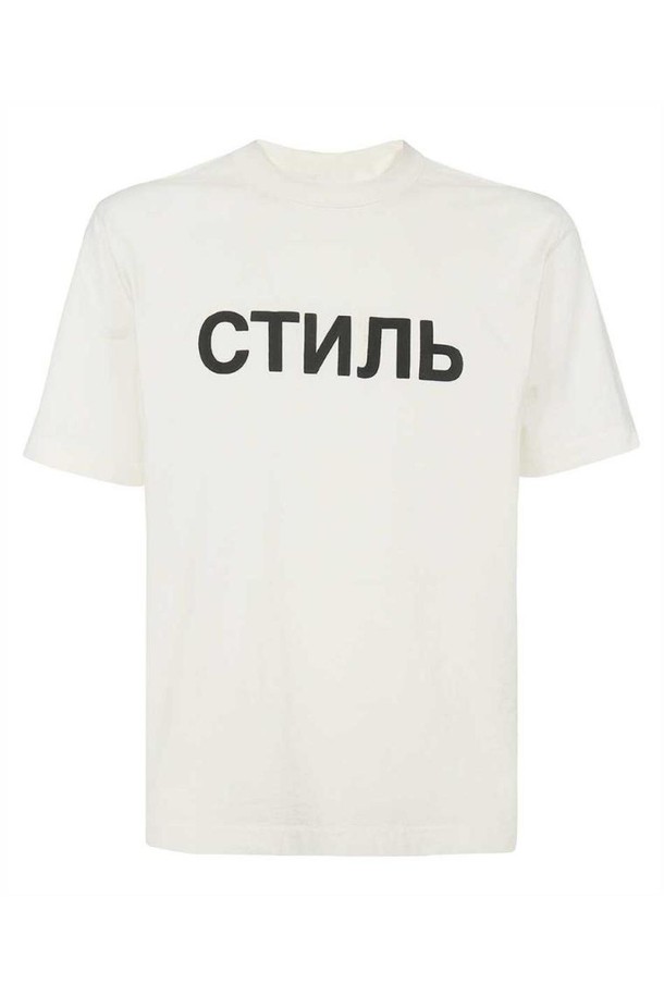 HERON PRESTON - 반팔티셔츠 - 헤론프레스톤 남성 티셔츠 Heron Preston HMAA032C99JER002 CTNMB T shirt   White NB24