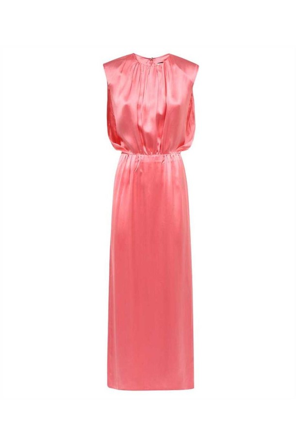 YVES SALOMON - 원피스 - 이브살로몬 여성 원피스 Yves Salomon 24E24EYR00737SAVI Dress   Pink NB24