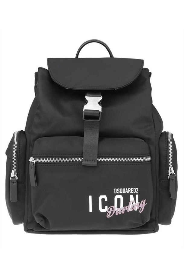 Dsquared2 - 백팩 - 디스퀘어드2 여성 백팩 Dsquared2 BPW0031 11700001 ICON DARLING NYLON Backpack   Black NB24