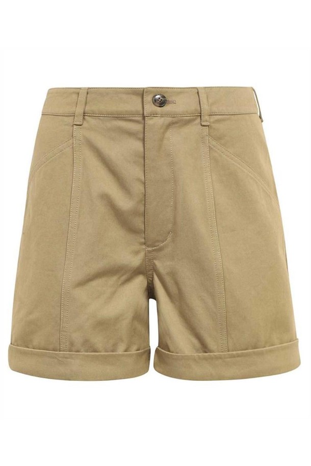 YVES SALOMON - 스커트/팬츠 - 이브살로몬 여성 숏팬츠 Yves Salomon 24E24EYP029XXGACO Shorts   Beige NB24