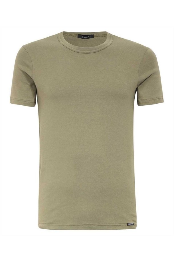 TOM FORD - 기타소품 - 톰포드 남성 속옷 Tom Ford T4M081040 STRETCH FIT T shirt   Green NB24