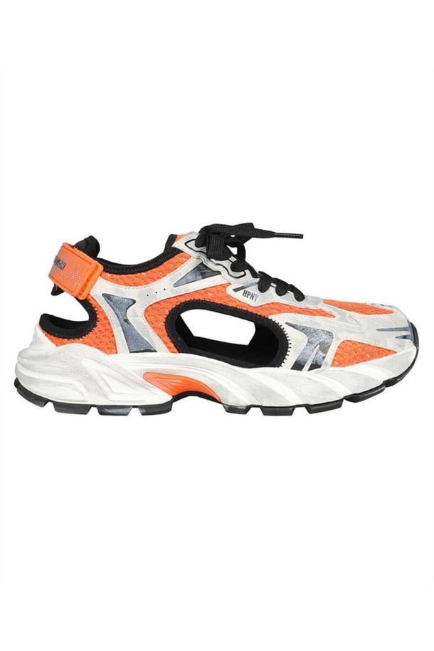 HERON PRESTON - 스니커즈 - 헤론프레스톤 남성 스니커즈 Heron Preston HMIA029F23FAB002 BLOCK STEPPER SANDAL Sneakers   Orange NB24