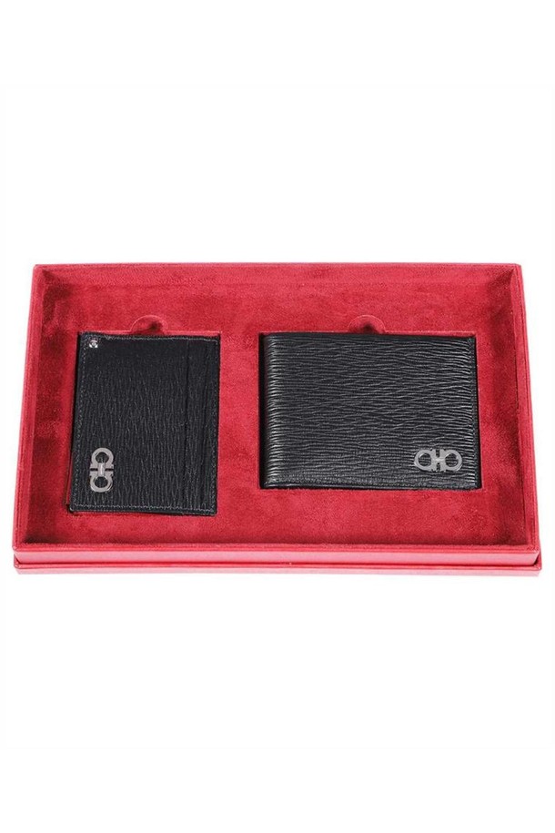 Salvatore Ferragamo - 지갑 - 페라가모 남성 지갑 Salvatore Ferragamo 661118 REVIVAL GIFT Wallet   Black NB24