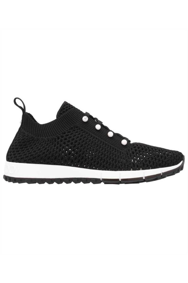 JIMMY CHOO - 스니커즈 - 지미추 여성 스니커즈 Jimmy Choo VELES PBT Sneakers   Black NB24