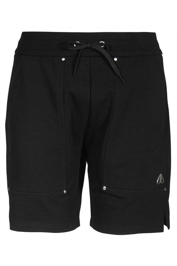 MOOSE KNUCKLES - 하프팬츠 - 무스너클 남성 숏팬츠 Moose Knuckles M13MR755 GIFFORD Shorts   Black NB24