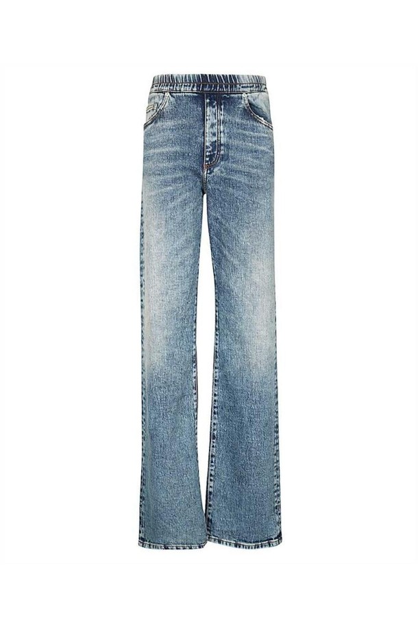 HERON PRESTON - 스커트/팬츠 - 헤론프레스톤 여성 청바지 Heron Preston HWYB006F23DEN001 EX RAY WASHED ELASTICBAND Jeans   Blue NB24