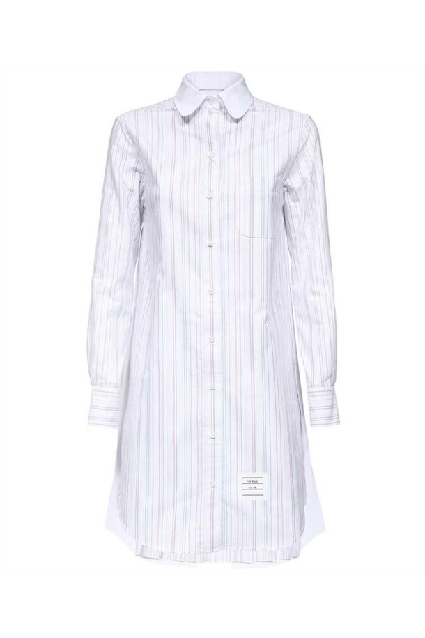 THOM BROWNE - 원피스 - 톰브라운 여성 원피스 Thom Browne FDSD95C F0272 UNIVERSITY STRIPE Dress   Multicolor NB24