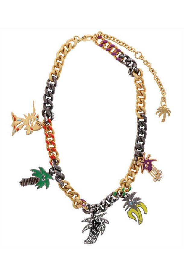 PALMANGELS - 기타소품 - 팜앤젤스 남성 목걸이 Palm Angels PMOB076E23MAT001 PALMITY CHARMS Necklace   Multicolor NB24