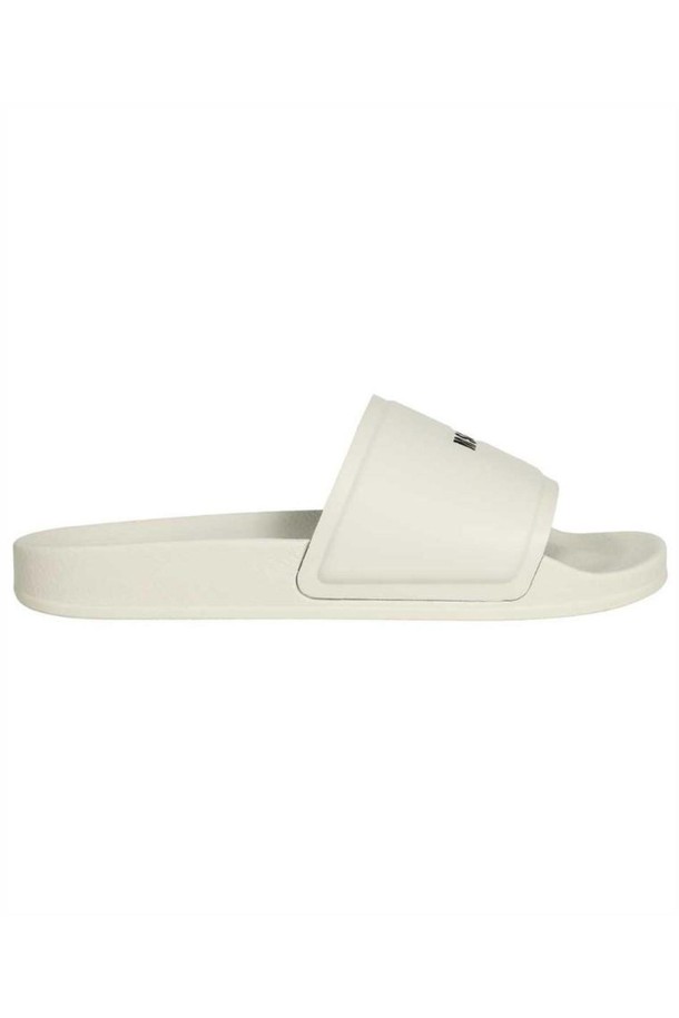 MSGM - 샌들/뮬/슬리퍼 - 엠에스지엠 여성 슬리퍼 MSGM 3441MDS208 970 POOL WITH MSGM MICRO LOGO Slides   White NB24