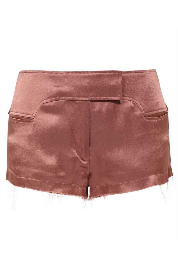 TOM FORD - 스커트/팬츠 - 톰포드 여성 반바지 Tom Ford SH0034 FAX727 FLUID DOUBLE FACED SATIN WESTERN INSPIRED Shorts   Pink NB24