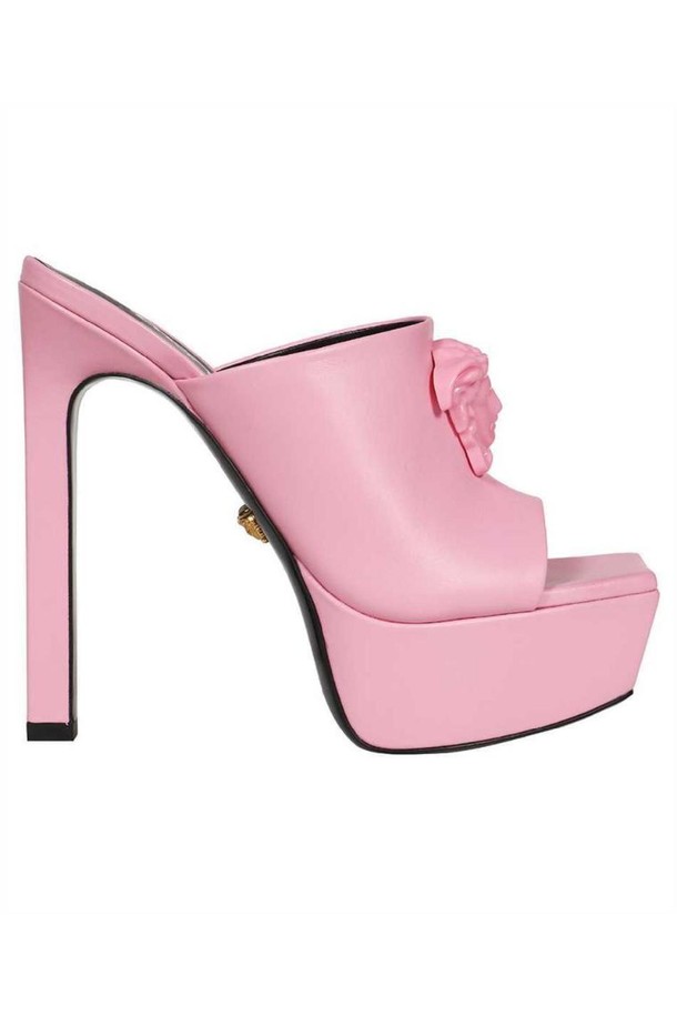 VERSACE - 샌들/뮬/슬리퍼 - 베르사체 여성 샌들 Versace 1003308 DVT2P LA MEDUSA PLATFORM Sandals   Pink NB24