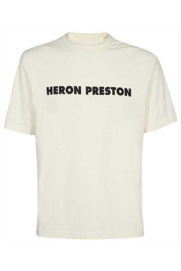 HERON PRESTON - 반팔티셔츠 - 헤론프레스톤 남성 티셔츠 Heron Preston HMAA032S23JER009 THIS IS NOT T shirt   White NB24