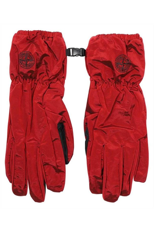 STONE ISLAND - 기타소품 - 스톤아일랜드 남성 장갑 Stone Island 92077 NYLON METAL IN ECONYL� REGENERATED NYLON Gloves   Red NB24