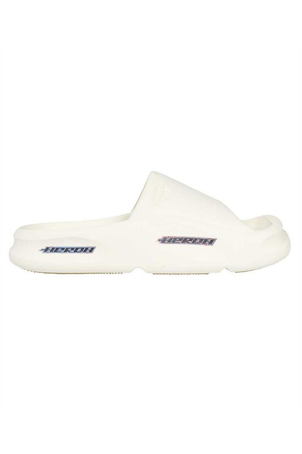 HERON PRESTON - 샌들/슬리퍼 - 헤론프레스톤 남성 슬리퍼 Heron Preston HMIC006F23MAT001 ECO MOULDED Slides   White NB24