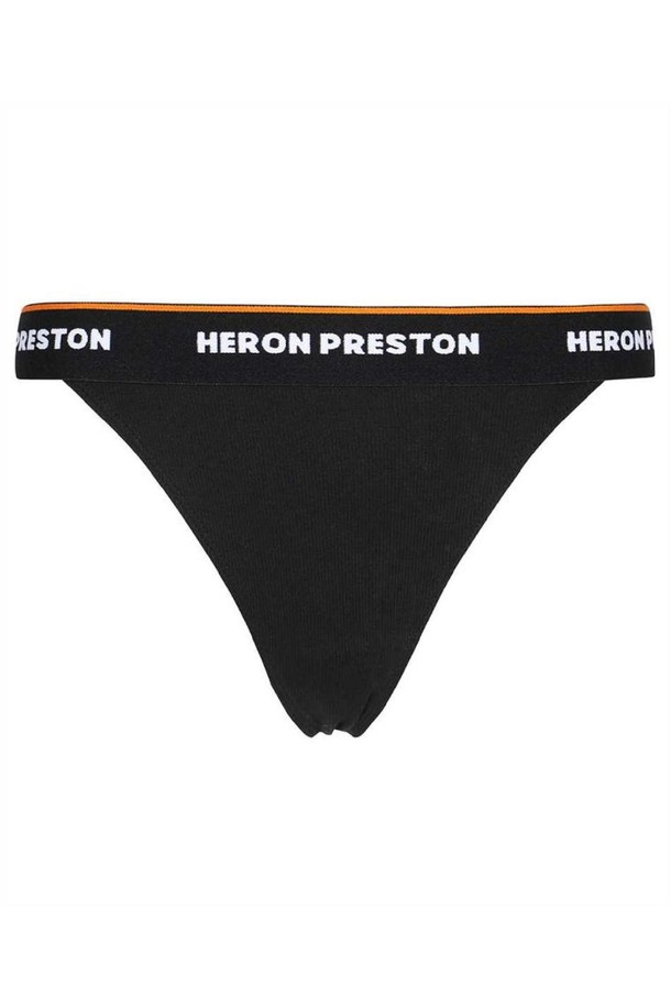 HERON PRESTON - 기타소품 - 헤론프레스톤 여성 속옷 Heron Preston HWUC001C99JER001 LOGO Panties   Black NB24