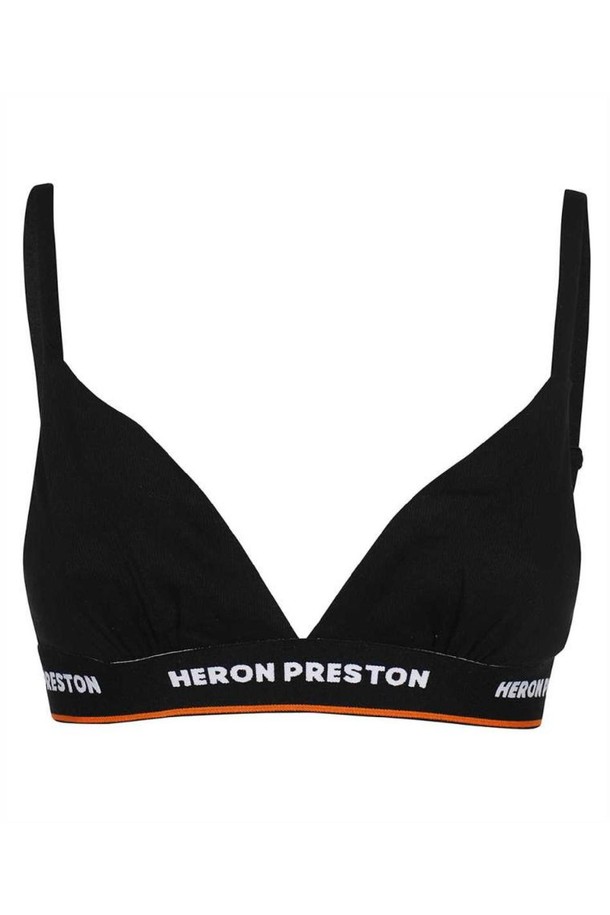 HERON PRESTON - 기타소품 - 헤론프레스톤 여성 속옷 Heron Preston HWUB002C99JER001 TRIANGLE Bra   Black NB24