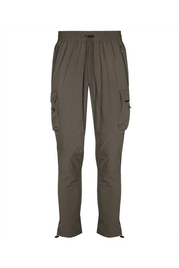 REPRESENT - 팬츠 - 리프리젠트 남성 팬츠 Represent M08087 07 DRAWSTRING WAISTBAND TRACK Trousers   Green NB24