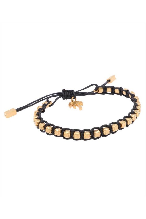 PALMANGELS - 기타소품 - 팜앤젤스 남성 팔찌 Palm Angels PMOA044R24MAT001 PALM BEADS Bracelet   Gold NB24