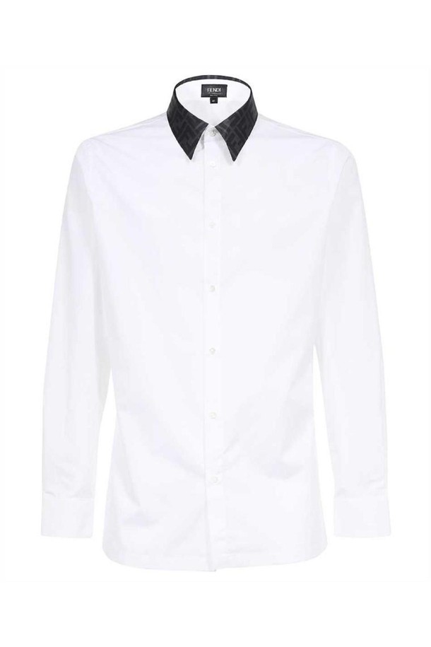 FENDI - 셔츠 - 펜디 남성 셔츠 Fendi FS0751 A4S6 Shirt   White NB24