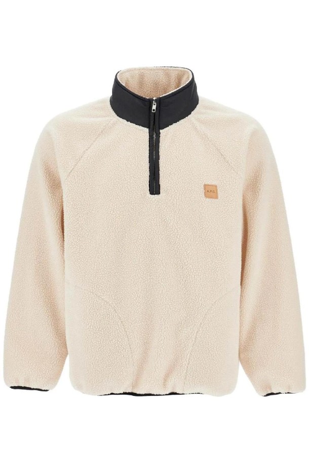 A.P.C. - 스웨터 - 아페쎄 여성 맨투맨 후드 island fleece sweatshirt in NB02