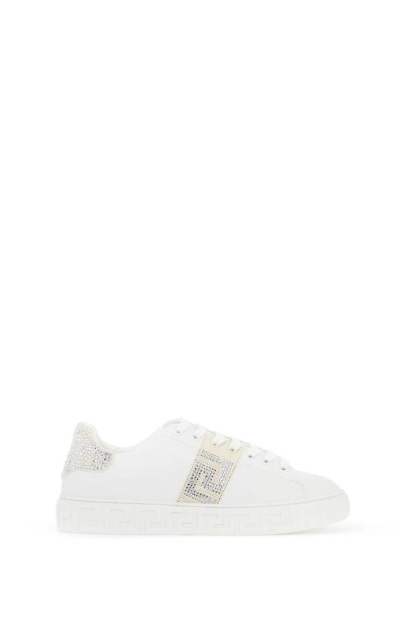 VERSACE - 스니커즈 - 베르사체 여성 스니커즈  greca crystal sneakers NB02