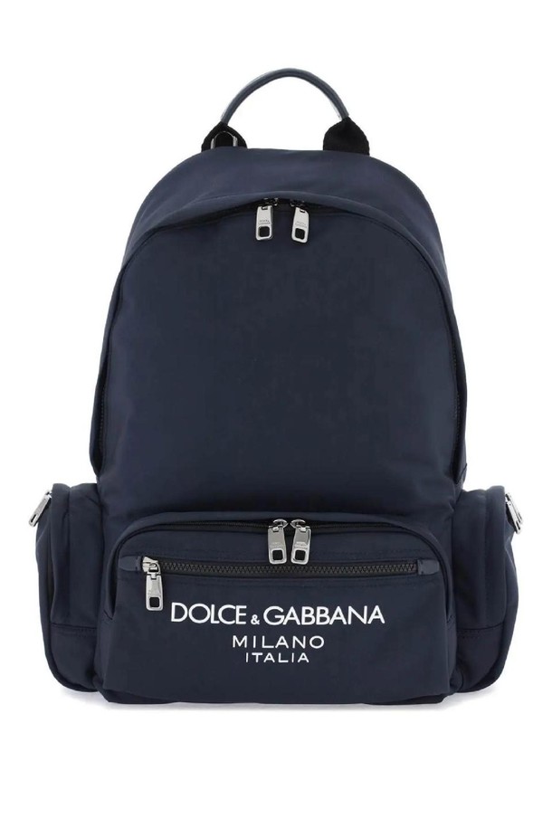 DOLCE & GABBANA - 백팩 - 돌체앤가바나 남성 백팩 nylon backpack with logo NB02