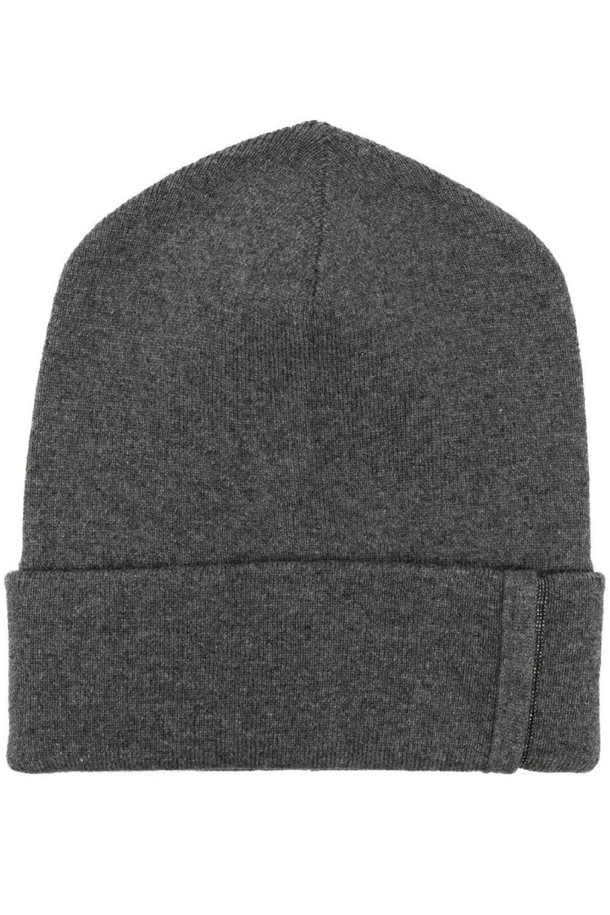 BRUNELLO CUCINELLI - 모자/비니 - 브루넬로 쿠치넬리 여성 모자 CASHMERE BEANIE HAT NB30