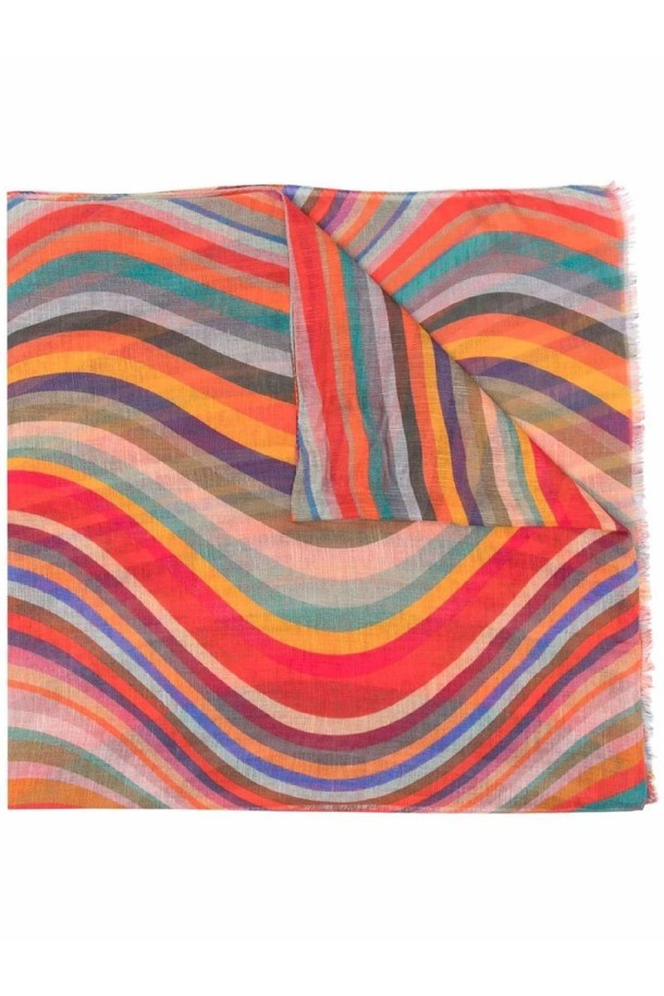 Paul Smith - 스카프/머플러 - 폴스미스 여성 스카프 STRIPED LINEN BLEND SCARF NB30