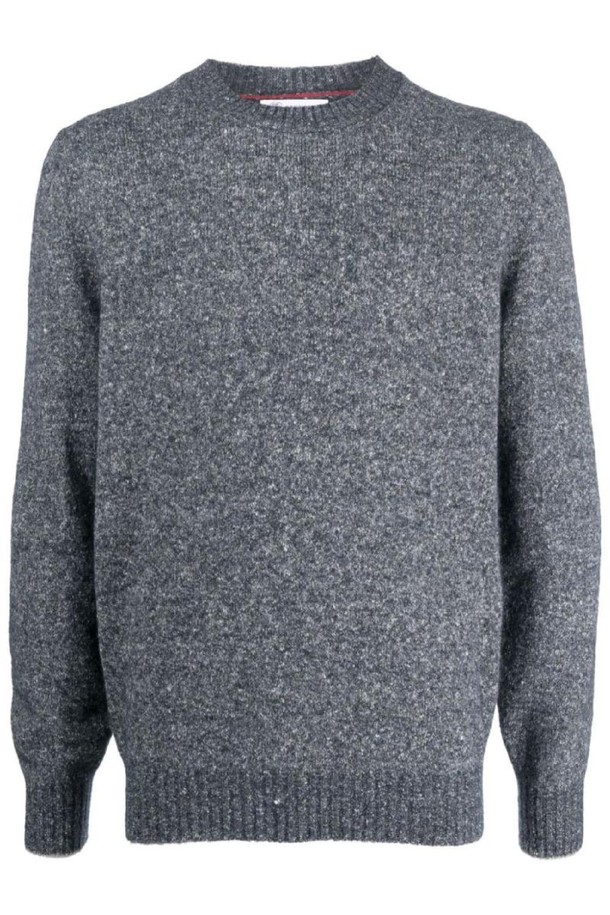 BRUNELLO CUCINELLI - 니트/가디건 - 브루넬로 쿠치넬리 남성 스웨터 WOOL AND COTTON BLEND JUMPER NB30