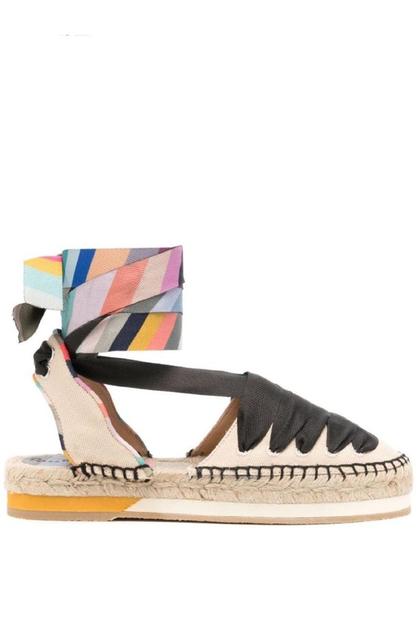 Paul Smith - 샌들/뮬/슬리퍼 - 폴스미스 여성 샌들 LACE UP ESPADRILLES NB30