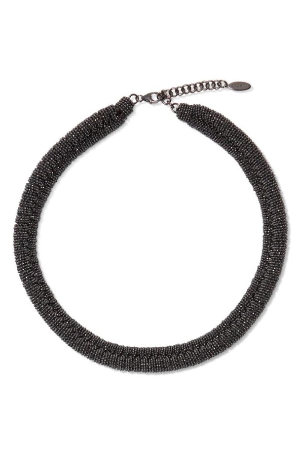 BRUNELLO CUCINELLI - 목걸이 - 브루넬로 쿠치넬리 여성 목걸이 PRECIOUS BRAIDED CHOKER NB30