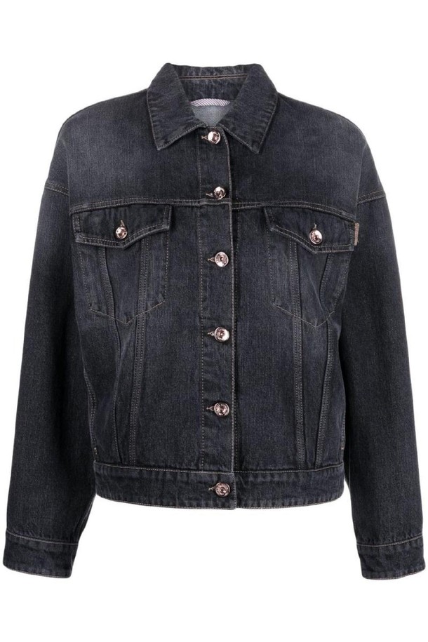 BRUNELLO CUCINELLI - 자켓/점퍼 - 브루넬로 쿠치넬리 여성 자켓 DENIM JACKET NB30