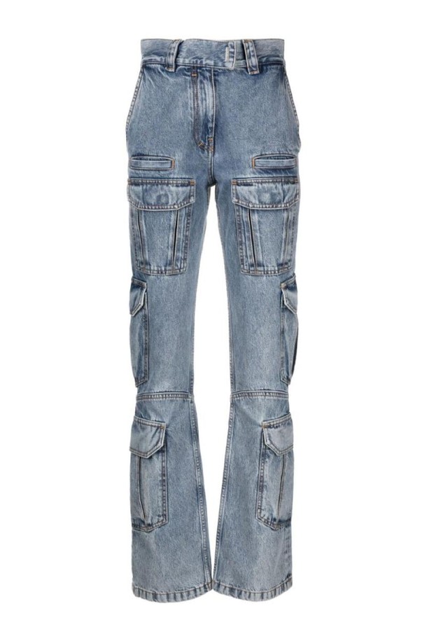 GIVENCHY - 스커트/팬츠 - 지방시 여성 청바지 CARGO DENIM COTTON JEANS NB30